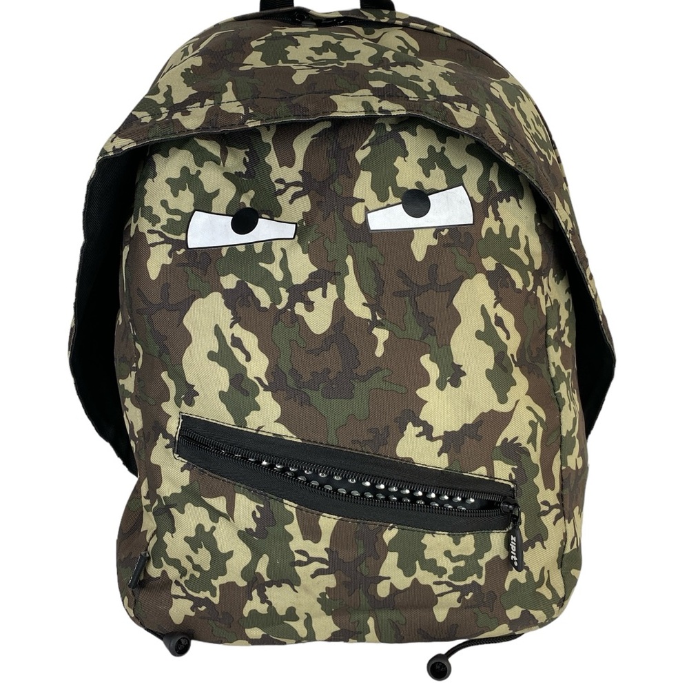 Zipit Grillz Backpack Green/Brown Camo